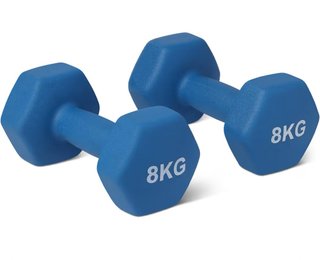 Pesas Neopreno 8kg (Par)