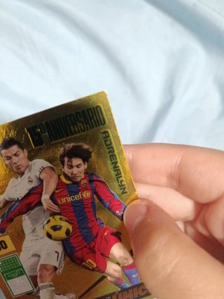 Carta Fútbol Adrenalyn LaLiga 15º Aniversario