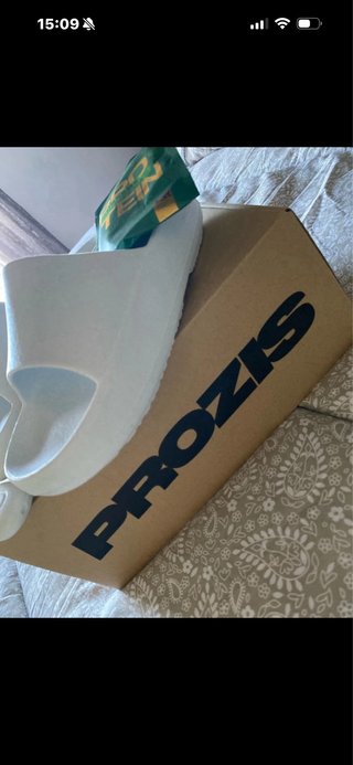 Chanclas Prozis Blancas Talla 38