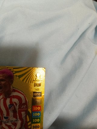 Carta Griezmann Balón de Oro Panini