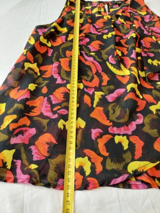 Top Niza estampado floral multicolor