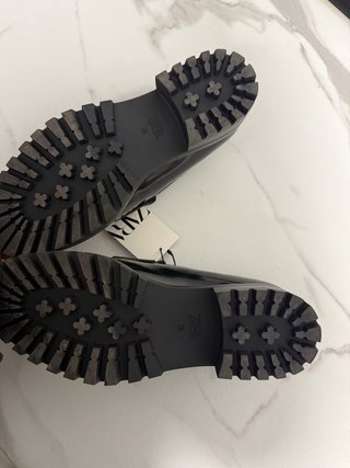 Mocasines Zara Animal Print Talla 38