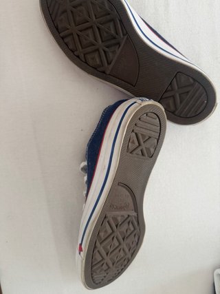 Converse All Star Corazón Rojo Azul