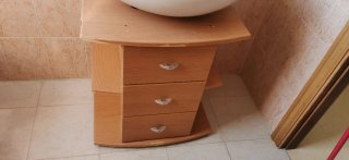Conjunto de muebles de baño + espejo