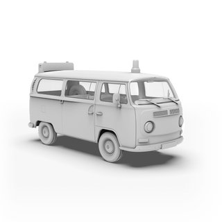 Maqueta T2 Model 1967 Airport bus, AK 1/35