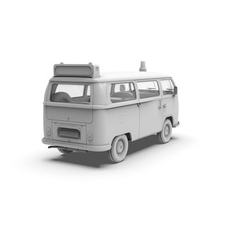 Maqueta T2 Model 1967 Airport bus, AK 1/35