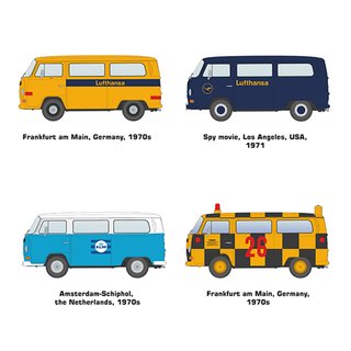 Maqueta T2 Model 1967 Airport bus, AK 1/35