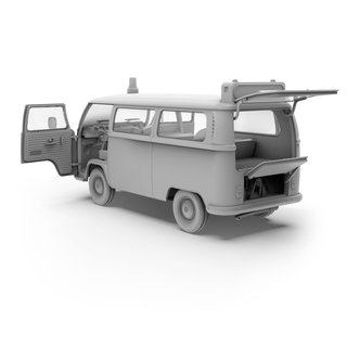 Maqueta T2 Model 1967 Airport bus, AK 1/35