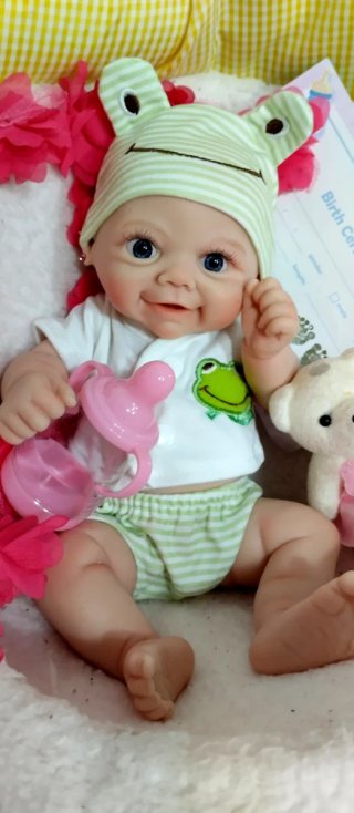Bebé Reborn Silicona Completa