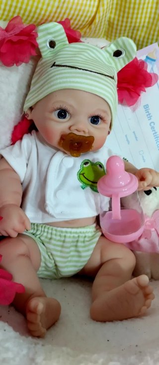 Bebé Reborn Silicona Completa