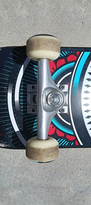 Skate Element Hatched 7.75 Rojo Azul