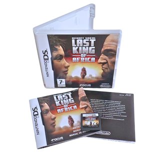 Nintendo DS Last King of Africa CIB PAL ITA