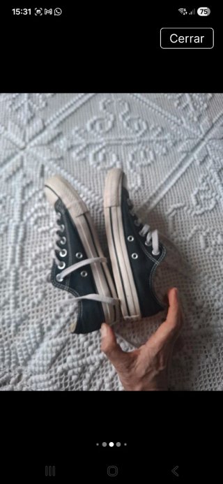 Zapatillas Converse Negras
