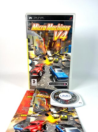 Lotto 4 Giochi PSP: PES, Virtua Tennis, Micro Mach