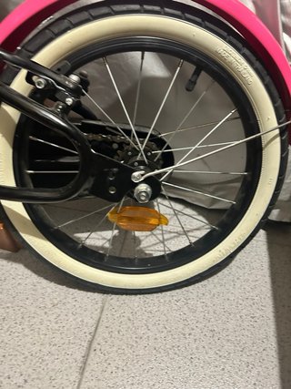 Bicicleta infantil niña rosa B'Twin