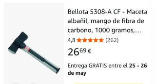 Maceta de albañil Bellota
