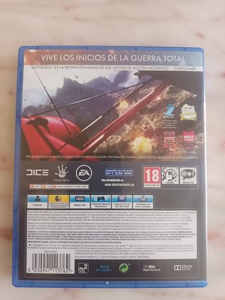 Battlefield 1 PS4 PAL ESP