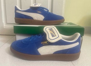 Zapatillas Puma Palermo Azul y Blanco