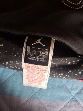 Felpa Jordan con cappuccio reversibile