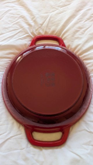 Cazuela Hierro Fundido Ernesto Roja 25cm