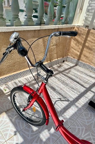 Triciclo Plegable Adulto Rojo