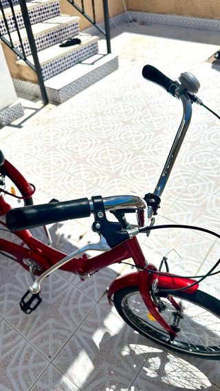 Triciclo Plegable Adulto Rojo