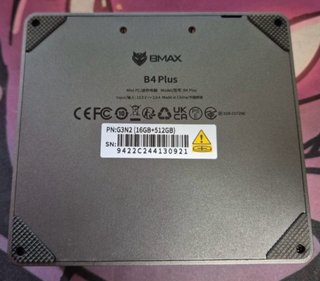 Mini PC BMAX B4 Plus Negro + Teclado/raton SUBBLIM