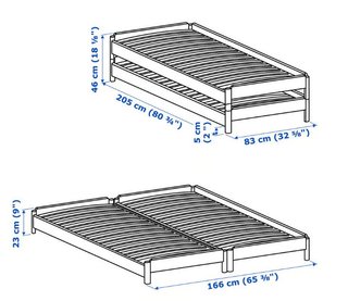 Cama apilable Utaker IKEA