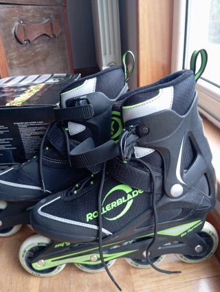 Patines Rollerblade + Protecciones Fila