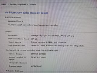 PC Gaming i5 10th Gen 16GB RAM 8GB GPU