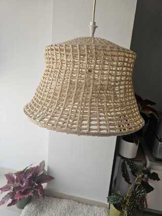 Lámpara de techo Ikea cuerda