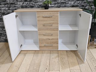 OFERTA DE COMODA APARADOR 2 PUERTAS 4 CAJONES
