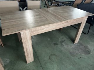 Mesa comedor extensible