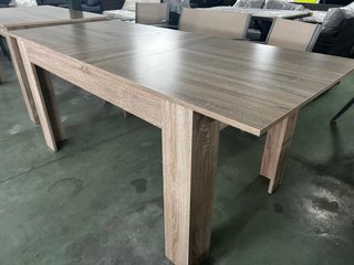 Mesa comedor extensible
