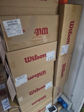 2 Cajas Pelotas Padel Wilson x3 padel Red 48 botes