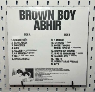 VINILO ABHIR BROWN BOY BOUNCE - BLANCO