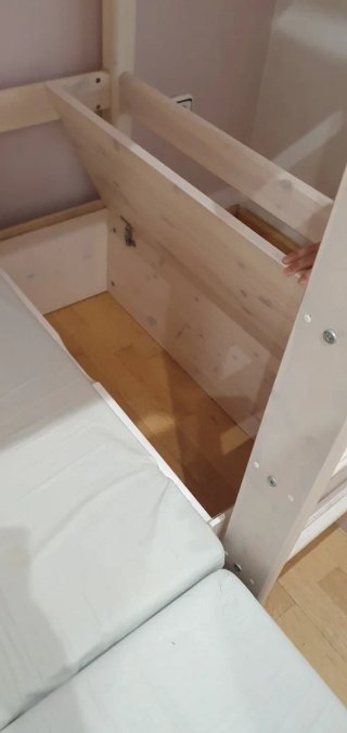 Litera madera con sofá cama Flexa