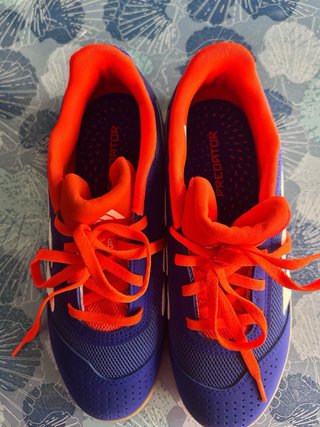 Zapatillas Adidas Predator Futbol Sala Azul/Rojo