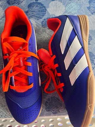 Zapatillas Adidas Predator Futbol Sala Azul/Rojo