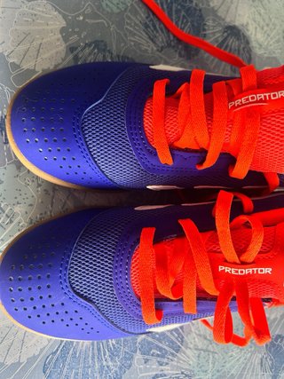 Zapatillas Adidas Predator Futbol Sala Azul/Rojo