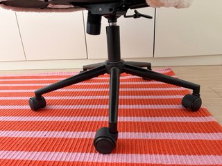 Silla de escritorio borreguito efecto bouclé