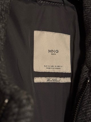 Abrigo de paño Mango