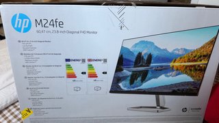 Monitor HP M24fe 24 FHD Plata con factura