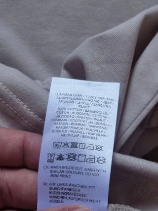 T-shirt GANT bege XL
