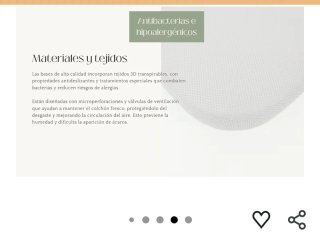 Base tapizada 150x190 cm Blanca