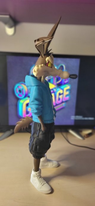 Wile E. Coyote Stile Moderno 3D