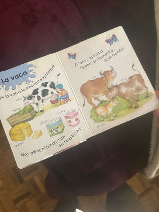 Libro infantil de animales. Coleccion Plata y Oro