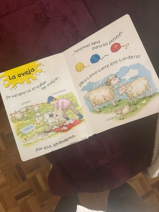 Libro infantil de animales. Coleccion Plata y Oro