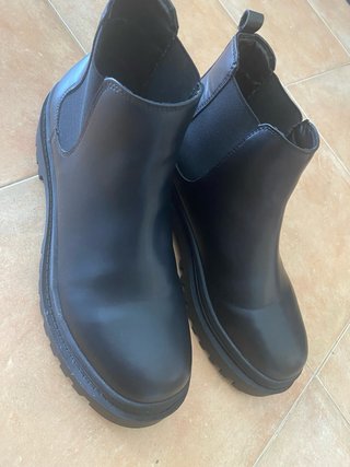 Botas Chelsea Zara Negras