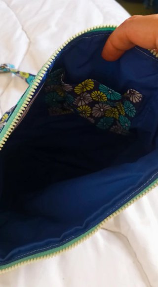 Bolso de tela patchwork bandolera